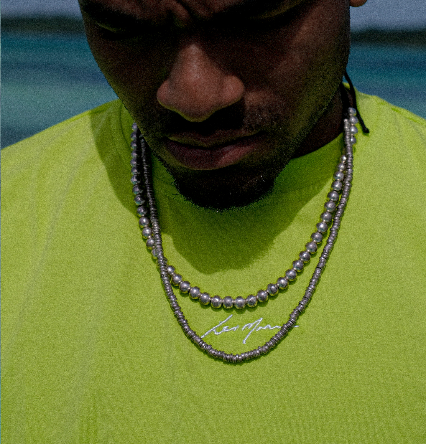 LM CORE TEE IN CHARTREUSE - Levi Marcus