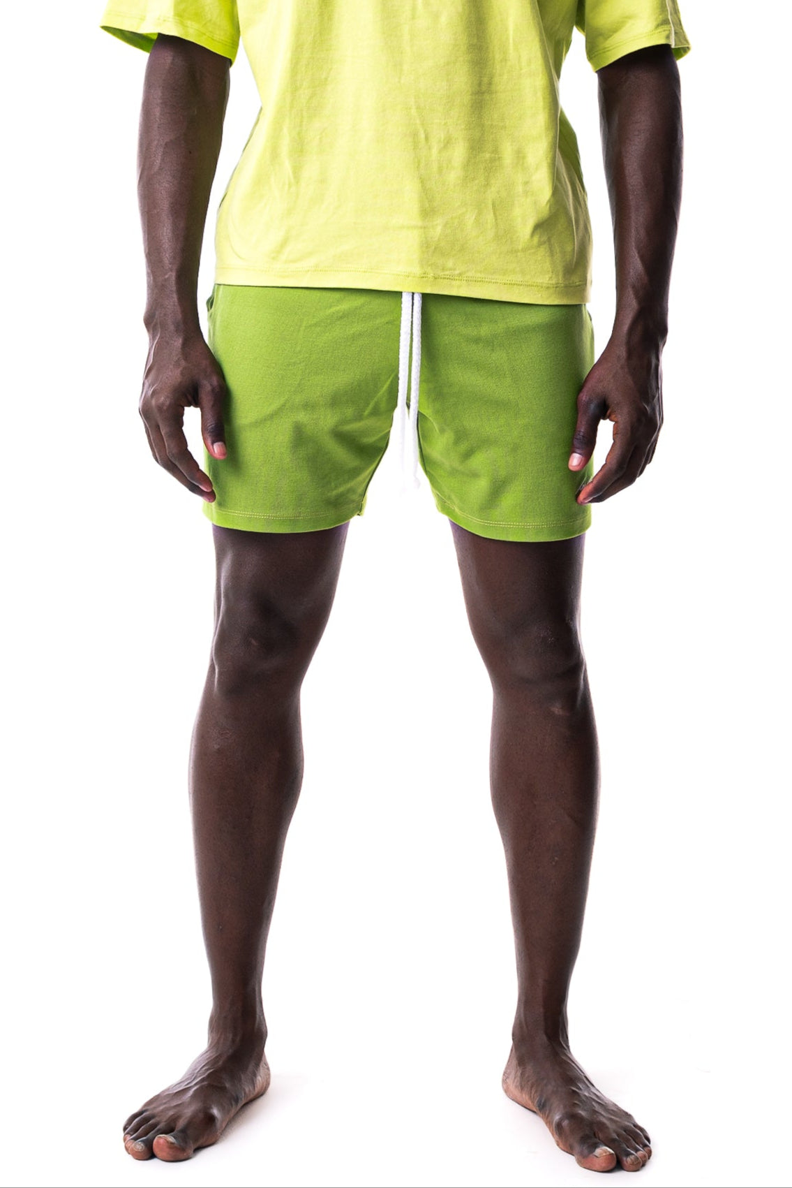 LM CORE SHORTS IN LIME - Levi Marcus