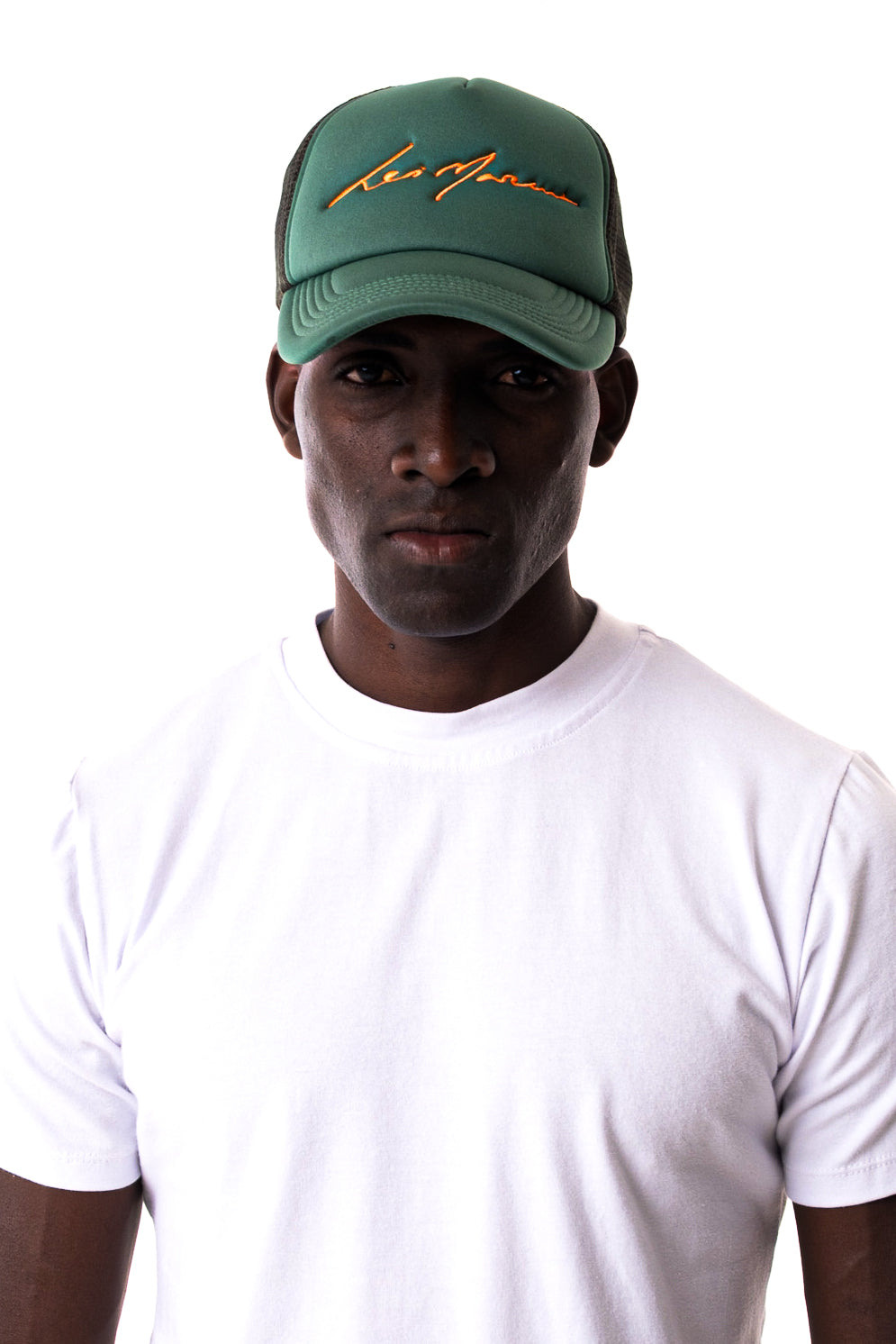 LM TRUCKER HAT IN GREEN - Levi Marcus
