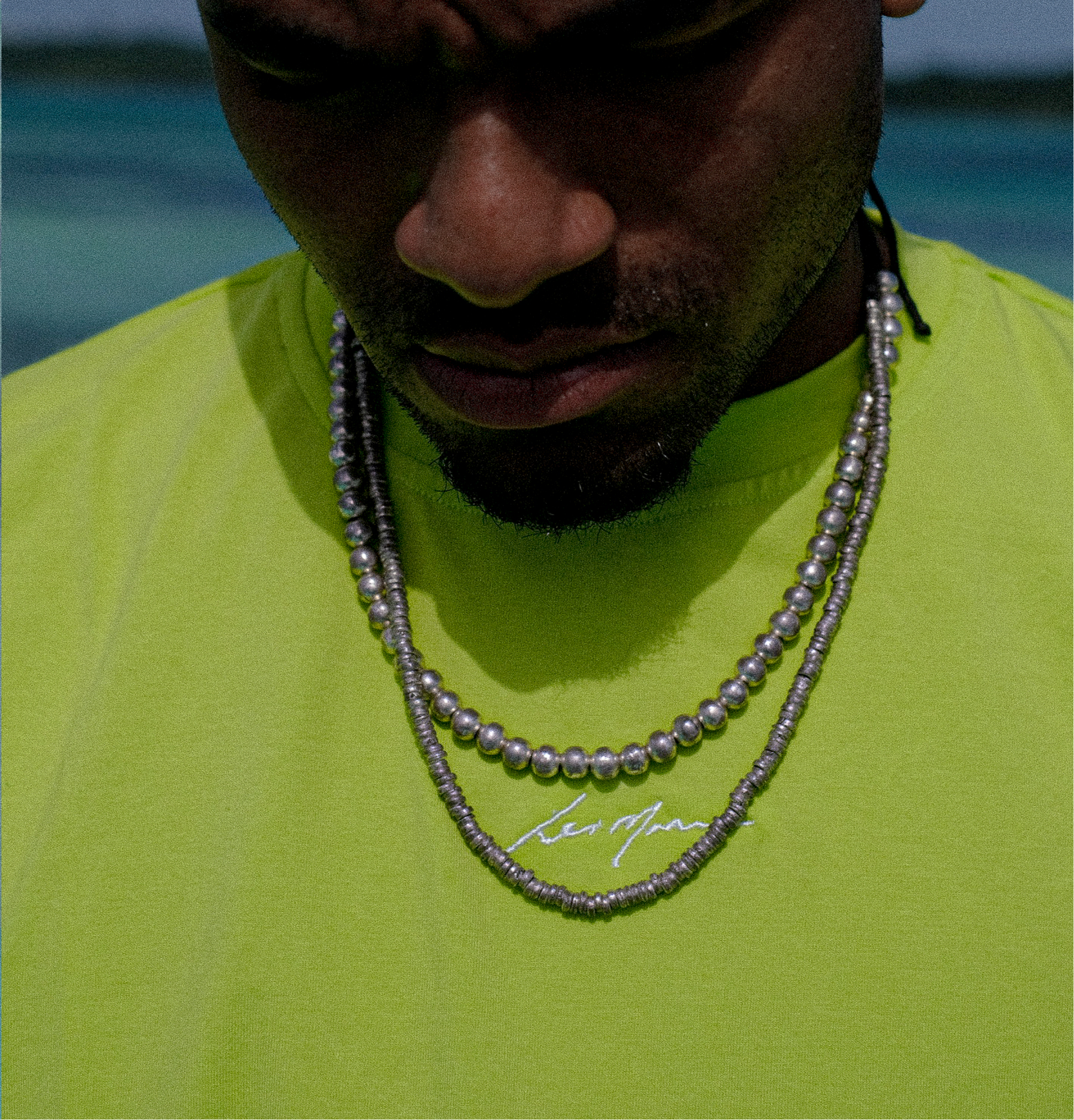 LM CORE TEE IN CHARTREUSE - Levi Marcus