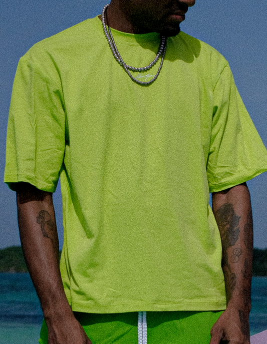 LM CORE TEE IN CHARTREUSE - Levi Marcus
