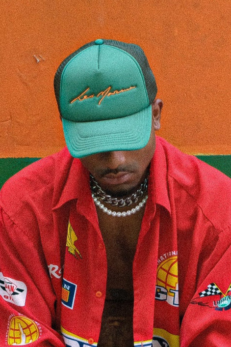 LM TRUCKER HAT IN GREEN - Levi Marcus