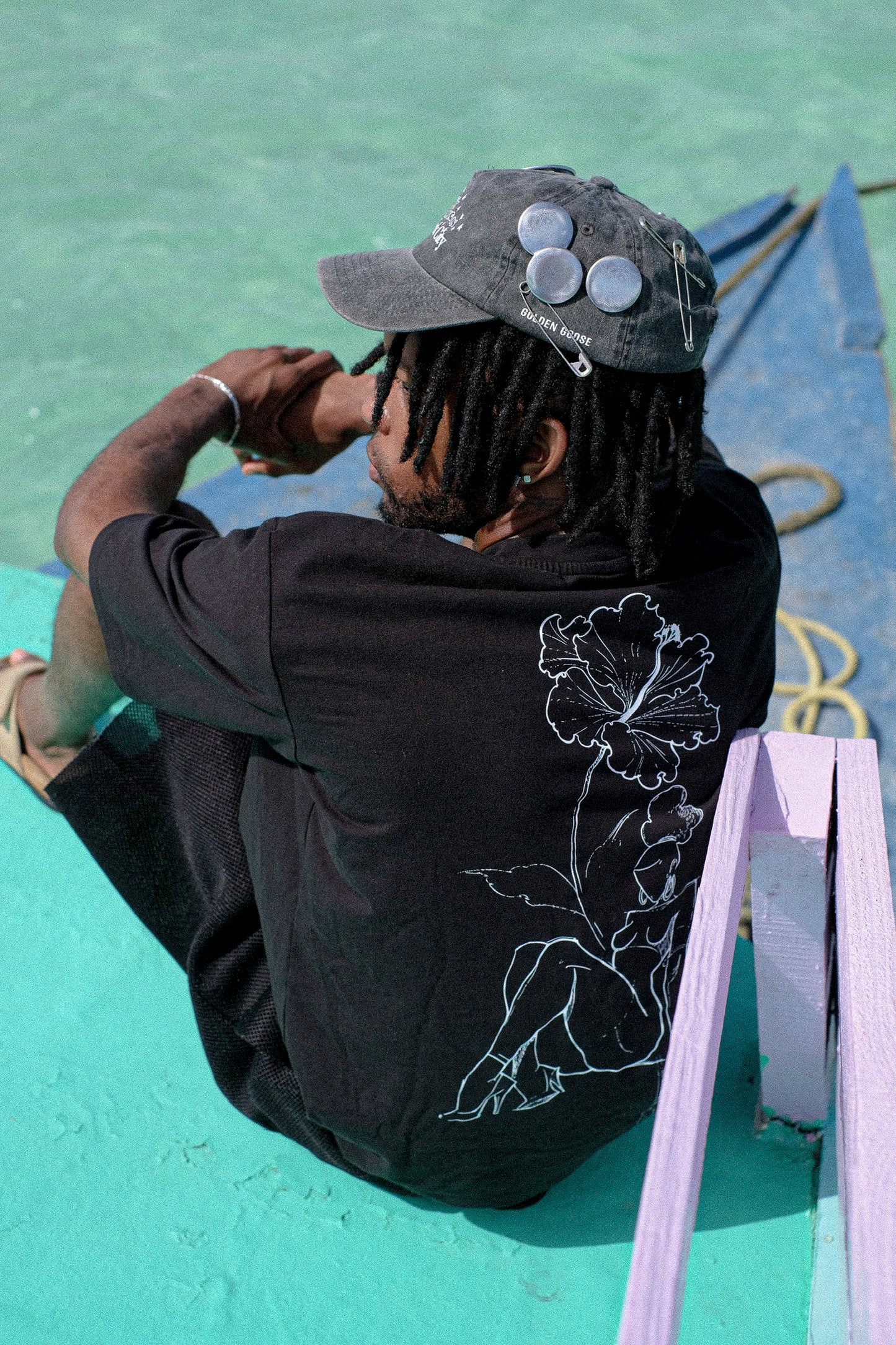 ZAC KELSHALL X LEVI MARCUS CORE TEE IN BLACK - Levi Marcus