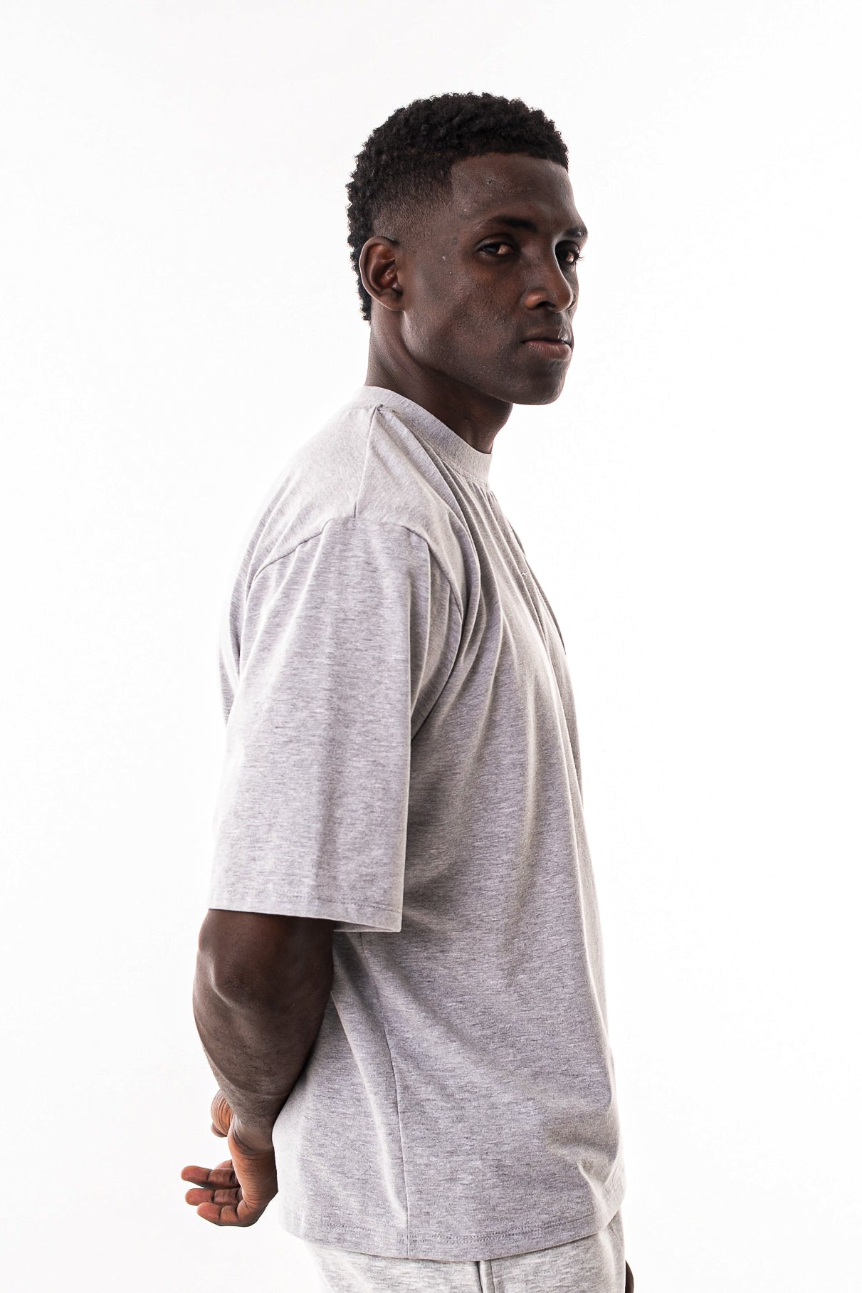 LM CORE TEE IN GREY - Levi Marcus