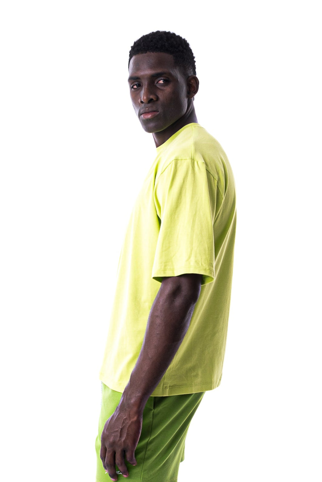 LM CORE TEE IN CHARTREUSE - Levi Marcus