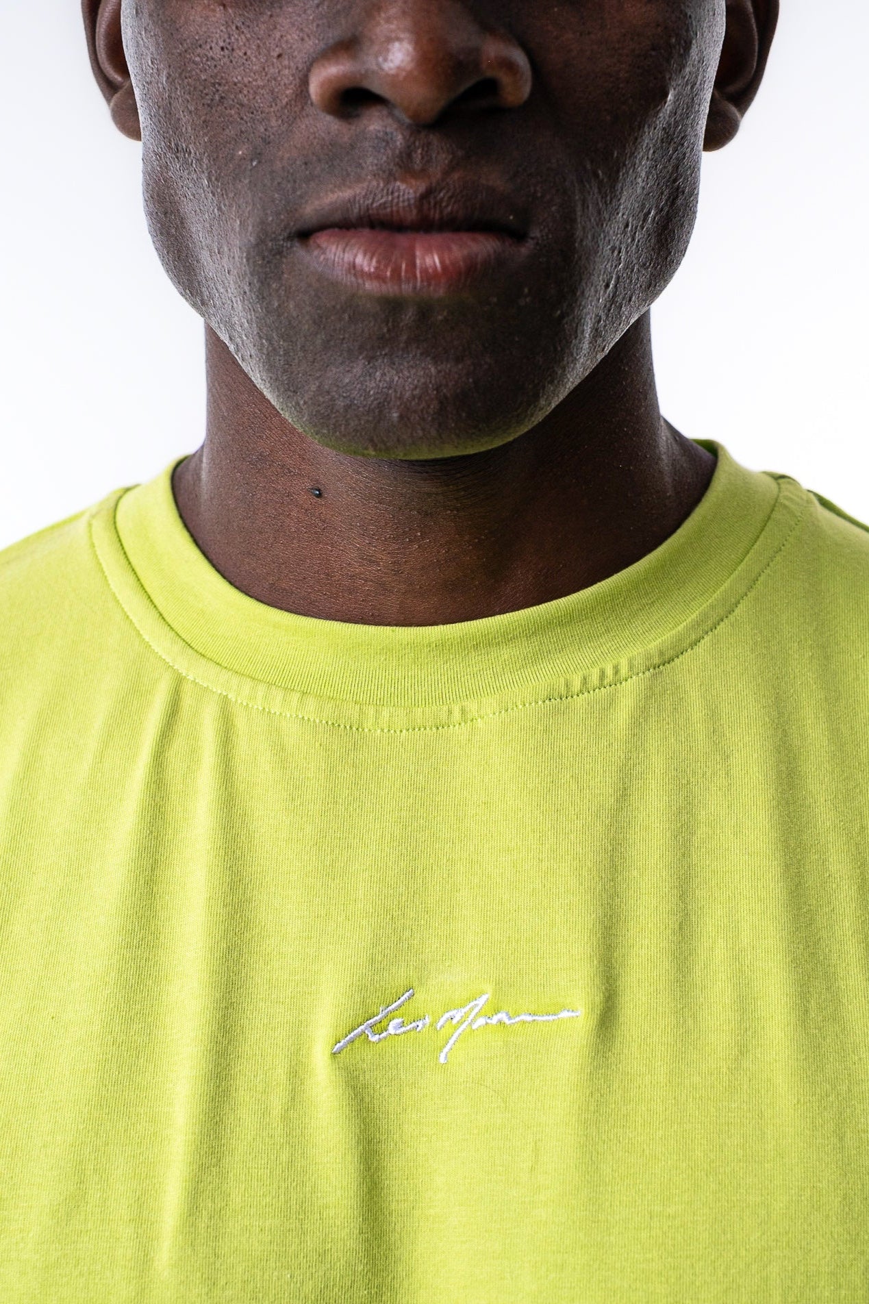 LM CORE TEE IN CHARTREUSE - Levi Marcus