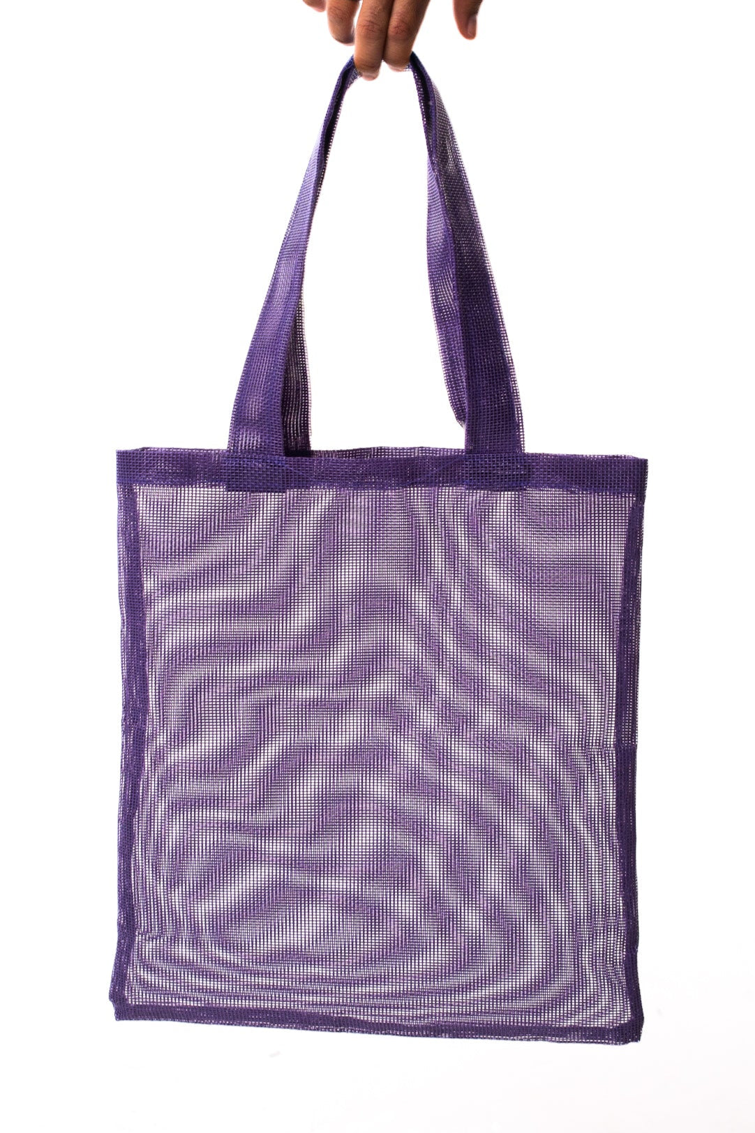 LM SIGNATURE TOTE BAG IN PURPLE - Levi Marcus