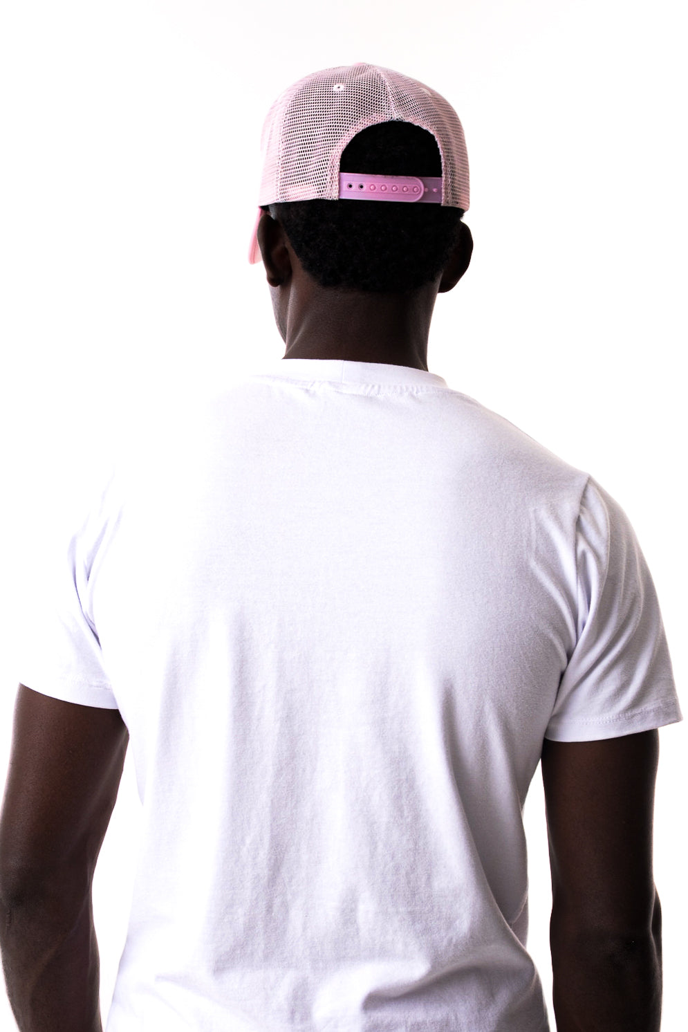 LM TRUCKER HAT IN LM PINK - Levi Marcus