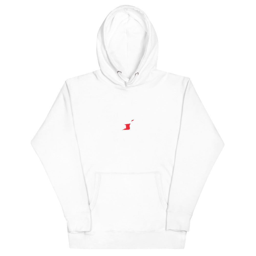 Nation TT (Trinidad & Tobago) Hoodie White - Levi Marcus